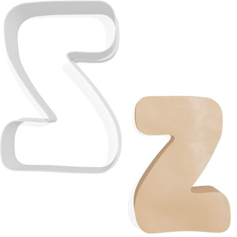 Letter Z Cookie Cutter - 3 Sizes