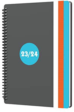 Collins Debden Collins Delta Academic 2023-24 A6 Wochenansicht Wochenplaner Schul-, College- oder Universitäts-Tagebuch – August 2023 bis August 2024 – Blau – FP63M.60-2324