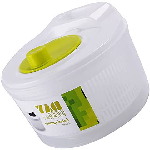 Salad Spinner, Lettuce Spinner, Salad Drainer Dryer, Manual Lettuce Vegetable Dehydrator, Large Manual Salad Spinners And Dresser, Easily & Dry, For Salads Vegetables Fruit