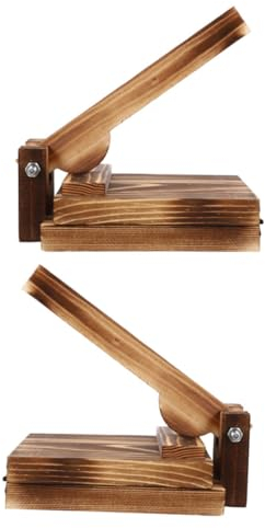 Didiseaon 2pcs Wooden Wonton Wrappers Dumpling Wrapper Mold Dumpling Maker Baozi Maker Mold