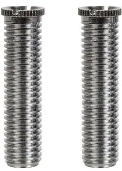 TPZORJX 2 tornillos huecos para tapón fregadero cocina- filtro fregadero universal, tornillos fijación cesta fregadero acero inoxidable grueso para reemplazo tapón drenaje filtro roscado cocina (70mm)