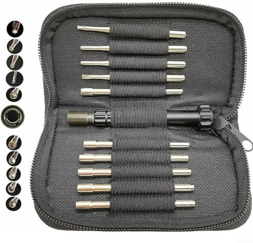 Kit d'outils de réglage de carburateur, 10 pièces, pour moteurs à deux temps, tournevis de précision avec étui de transport