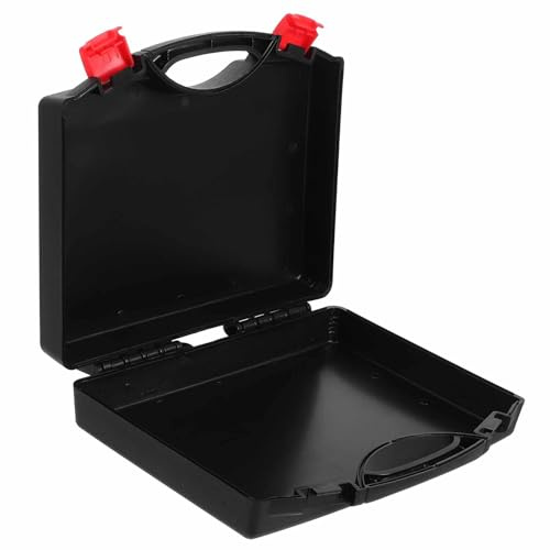 iplusmile Tragbarer Werkzeugkasten Organizer Klein 7.68X6.69X1.81 Zoll Hardware Bohrer Aufbewahrungsbox Mit Transparentem Deckel Für Diy Projekte Reparaturen Und Bastelarbeiten