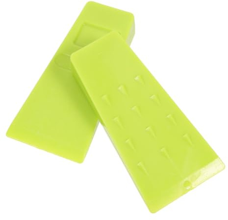 SEWOART 2pcs Chopping Block Firewood Logging Wedge Plastic Felling Wedges for Chainsaw Forestry