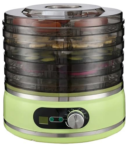 SUPER FOREST Food Dehydrator Machine，Fruit Dryer Vegetables Herb Meat drying Machine，Household Food Dehydrator，Pet Meat Dehydrated Snacks，Air Dryer with 5 Trays