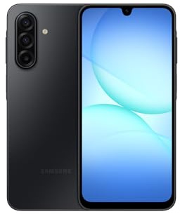 Samsung Galaxy A17 5G Ai (256GB + 8GB) Unlocked (Compatible with T-Mobile Mint Tello & Global) SM-A176B/DS Dual SIM / 6.7 50MP Triple (Black SM-A176BZKQGTO)