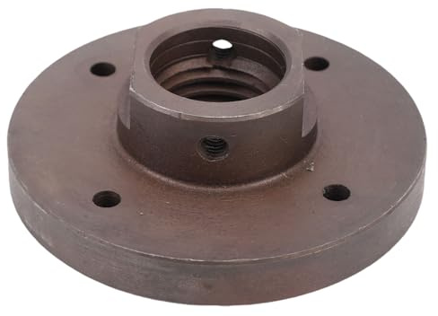 Lathe Headstock Spindle Adapter Steel Construction for Woodworking 6IN 8TPI Versatile Application