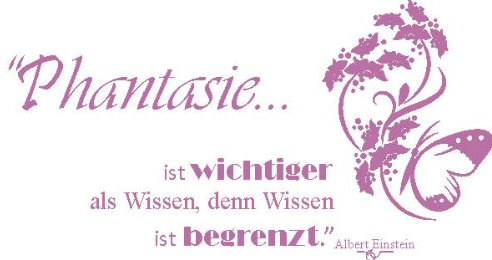 INDIGOS 4051719328240 Wandtattoo, Vinyl, flieder, 60 x 10 x 10 cm