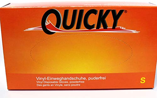 Vinyl-Handschuhe puderfrei Gr.S, weiß