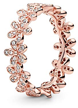 PANDORA Rose Damenring Gänseblümchen 180934CZ-60 Ringgröße 60/19,1