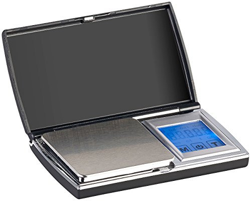 Rosenstein & Söhne Taschenwaage: Digitale Taschen-Feinwaage, Touch-Display, bis 300 g, auf 0,01 g genau (Taschenfeinwaage, Taschenwaage Feinwaage, Goldschmuck)