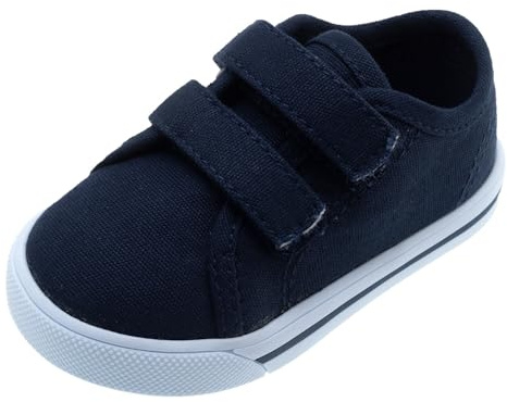 Chicco, Gabbiano sneakers, Sneaker med dubbel kardborreband pojkar, Mörk Blå, 22