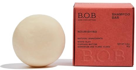 Nourishing Shampoo Bar for Dry Hair (6.7oz) | Solid Shampoo with Copaasu Butter & White Clay | Vegan, Sulfate-Free, Eco-Friendly | Plastic-Free Hair Care