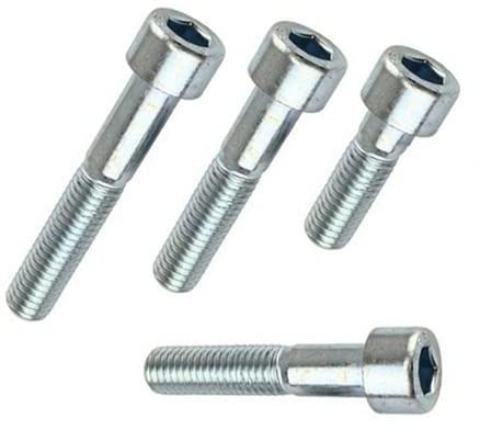Zylinderschrauben M6 mit Innensechskant, Stahl verzinkt, Länge 6-80mm (25, M6 x 50 mm)