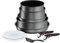 Tefal Ingenio L7619302 Kochgeschirr, 10-teilig, Pfannen, Töpfe, Induktion, widerstandsfähige Antihaftbeschichtung, stapelbar, spülmaschinenfest, hergestellt in Frankreich, Daily Chef On