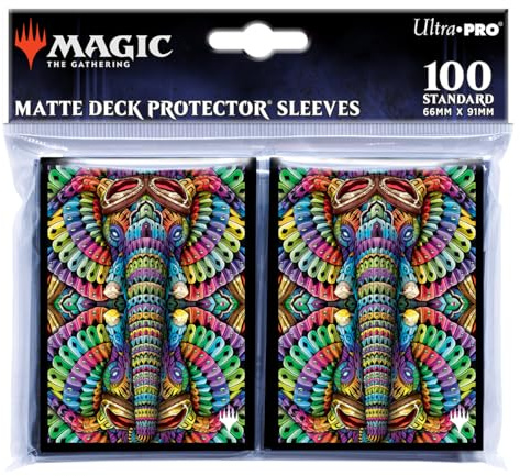 Ultra Pro - The Lost Caverns of Ixalan 100ct Deck Protector® Sleeves Quintorius Kand for Magic: The Gathering, Protect MTG Cards from Scuffs & Scratches, Standard Size Card Sleeve Protector
