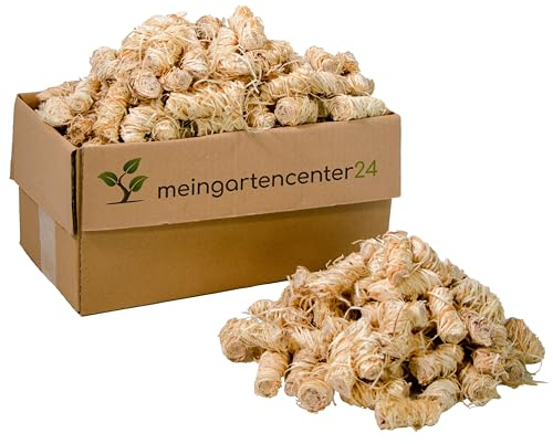 mgc24 Anzünder aus Holzwolle und Wachs Ofenanzünder Kaminanzünder Grillanzünder Ökologisch Kaminholzanzünder Holzanzünder 10kg (ca. 760 Stück)