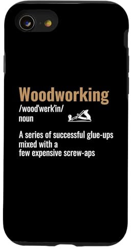 Coque pour iPhone SE (2020) / 7 / 8 Définition du travail du bois Tour tourneur à bois