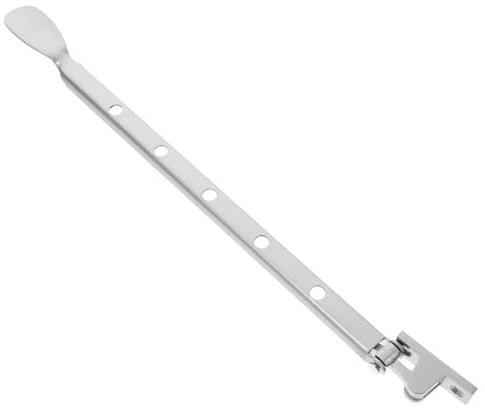 SOLUSTRE Double Positioning Window Braces Enhanced Security Flat Fixed Base Window Hinge Replacement Hardware