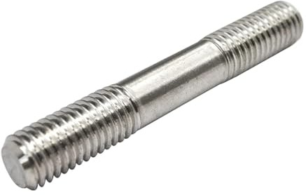 CYJAZNHH 10 Stück doppelseitige Stehbolzen aus Edelstahl M2 M2,5 M3 M4 M5 M6 20–70 mm – Hochleistungsbefestigungen for verschiedene Anwendungen(M5 55mm)
