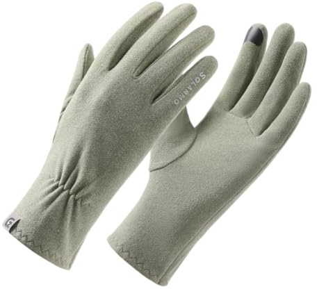 Antcher Warme Winterhandschuhe für Damen, Touchscreen, winddicht, Thermohandschuhe für Radfahren, Fahren, Reisen, Laufen, Arbeiten, Einkaufen
