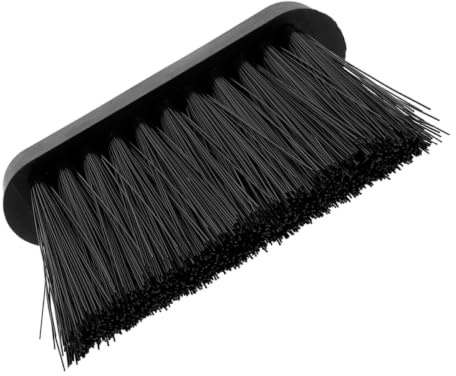 LABRIMP Brosse de Cheminée Européenne pour Poêle et Foyer avec Tête de Rechange et Mini Pelle, Manche Ergonomique en Plastique, pour Villa et Décoration Rustique