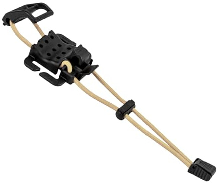 UTX isyxa och utrustningsklämma - 20,5 cm snabbkoppling klättringsstift med 3,5 mm elastisk snöre. Extern expansionskrok för utomhusväska fixering., Khaki, verwijzen naar de beschrijving, Unisex