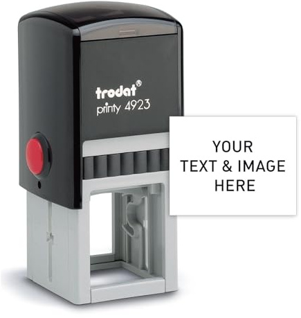 trodat Printy 4923 Textstempel Hülle schwarz 30 x 30 mm