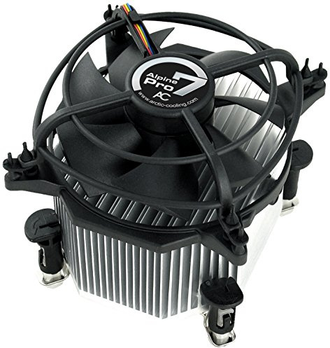ARCTIC Alpine 7 Pro - computer cooling components (Socket T (LGA 775), Core 2 Extreme X6800 All Intel Core 2 Duo All Intel Pentium Dual-Core Pentium 4 661 (65 nm) Pentium , Aluminium, 480 g, 93 x 99 x 86 mm, 2000 RPM)