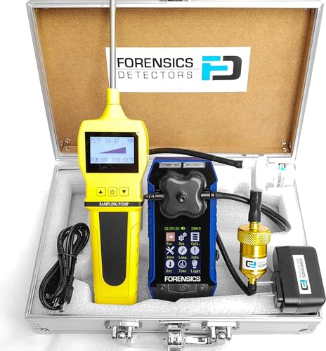 Flue Gas Analyser | CO, O2, COAF & EA | Water Trap, Particle & NOx Filters | Color Display, Graphing, Data Logging | UK Calibration Certificate | FD-4S-FLUE