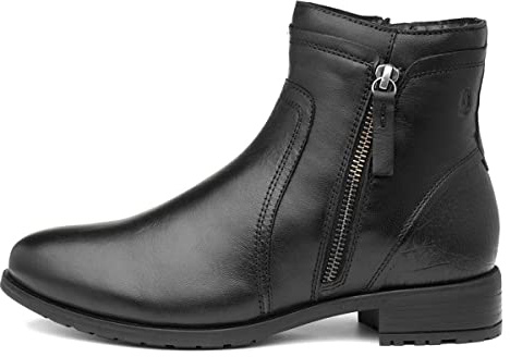 Hush Puppies Bottines ScarlettAnkle pour femme, Noir, 6 UK