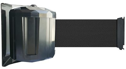 Enrouleur Mural extérieur Premium à Fixer - Sangle 10m/100mm Noire