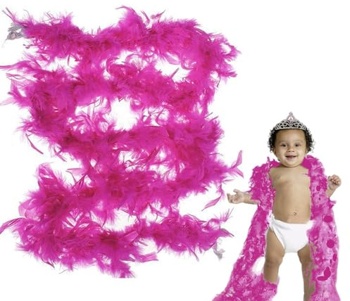 Federboa, flauschig, Federboa, leicht, Federboa, flauschig, rosa, Federboa, Federboa, für kleine Blätter, Federboa, bunt, Federboa, handgefertigt, hot pink, Se référer au descriptif