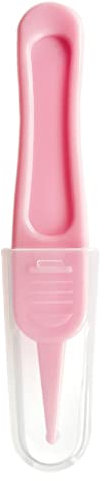 HYROOY Baby Nasenpinzette Baby Nasenpinzette Rund für Kopf Baby Nase Booger Rosa ABS