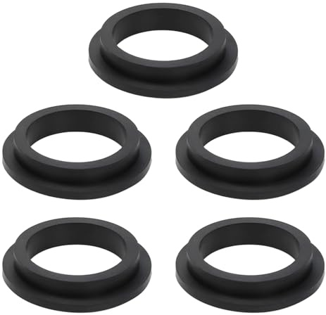 Pool O-Ringe Ersatzteil, Pool Gummi Dichtringe Unterlegscheiben Runde Dichtung, Ersatzteil Gummiring Einlass für Sandfilterpumpen-Ersatzteile, für Schwimmbad-Stufen Gummi-Unterlegscheibe (5 Stück)