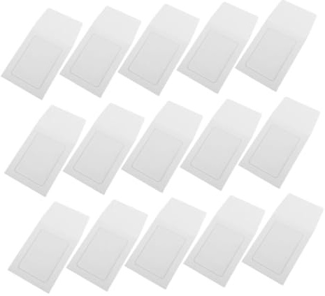 FUNNETOYU 15stücke Kartenhüllen Aus Kraftpapier Transparent Stabil Und Langlebig Für Spielkarten Fotos Und Postkarten Einfach Zu Reinigen Verwenden