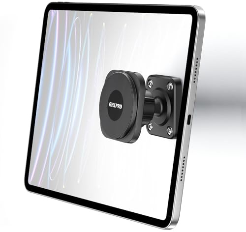 OHLPRO Magnetisk surfplatta, universal iPad-hållare vägg, magnet köksväggfäste kompatibel med iPad Pro Mini Air iPhone Kindle Galaxy Tab och de flesta surfplattor