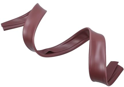 Gatuida Tira de Sellado para Puerta Aislante Acústica y Térmica Marrón Diseño Antiviento y Bloqueo de Ruido para Interiores y Exteriores Protección contra Corrientes y Energético