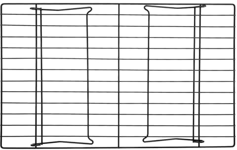 MUELODSIC Rejilla Metálica Plegable para Enfriar y Hornear Bizcochos Estante de Alambre Fino Resistente para Cocina y Barbacoa Grande Soporte Multiuso para Pasteles y Pan