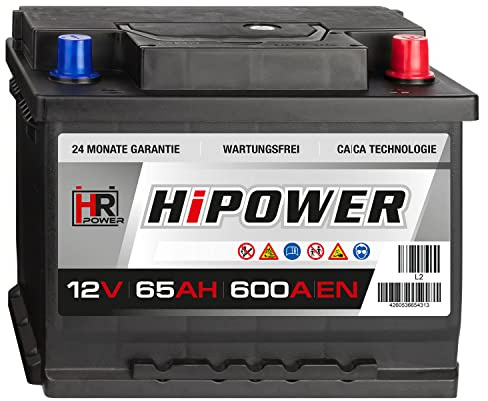 HR Autobatterie 12V 65Ah 600A/EN Blei-Säure