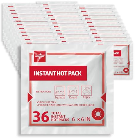 Medline MDS139007 Sofort-Warm-Pack, Einweg, 15,2 x 15,2 cm, 36 Stück