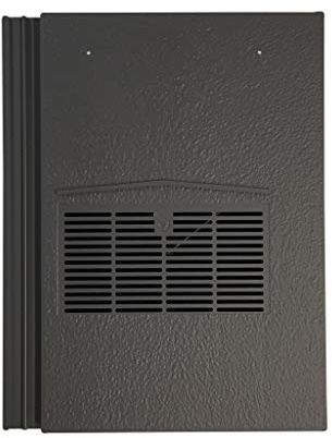 Beddoes Products Roof Tile Vent for Marley Modern and Redland Mini Stonewold (Grey - Smooth)