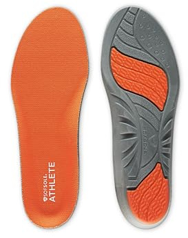 SOFSOLE ATHLETE Performance Men's Insoles - PU Foam & Gel Inserts - Heel-to-Toe Cushioning, Support, & Moisture Control, - Lightweight Comfort & Stability - Ideal for Runners, Walkers, Athletes