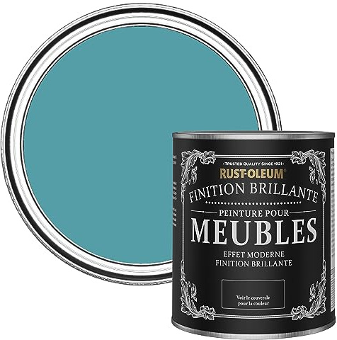 Rust-Oleum Blue Furniture & Skirting Board Paint in Gloss Finish - Belgrave 750ml