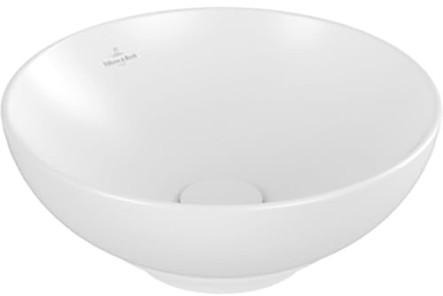 Villeroy & Boch Aufsatzwaschbecken rund Artis - Aufsatzwaschbecken mit CeramicPlus, Waschschale weiß matt
