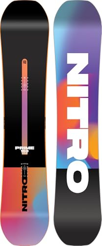 Nitro Tabla de Snowboard para Hombre Prime Chroma CAM-out BRD´25, Allmountainboard, Directional, Flat-out Rocker, All-Terrain, Mid-Wide