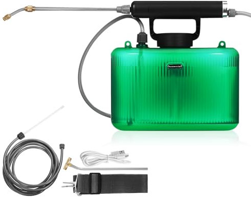 POPETPOP Pulverizador Eléctrico De Jardín Varilla Ajustable Pulverizador Bateria para Césped y Jardín