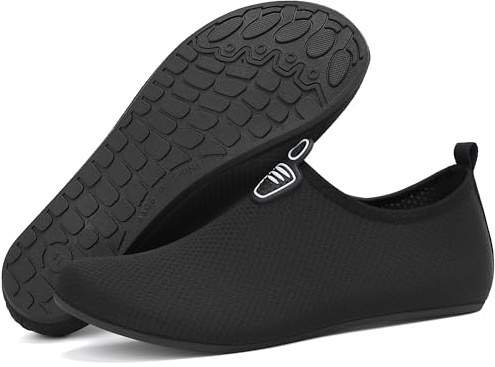 Beach Water Shoes Mens Womens Breathable Quick Dry Swim Shoes Lightweight Aqua Shoes Barefoot Socks for Swimming Pool Boating Surfing Diving Yoga