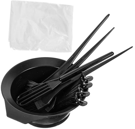 NIYANGLE Ciotola e Pennello Per Tinta Capelli Kit Per Tinta Capelli Strumenti Per Tintura Per Colorare Kit Colore
