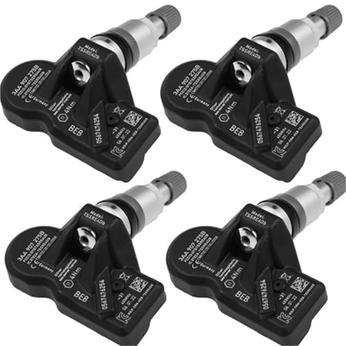 Reifendrucksensor 3AA907275B Auto TPMS Sensor Reifendruck für VW CC 2.0L 3.6L 2011-2017 für Tiguan für Passat(4pcs)